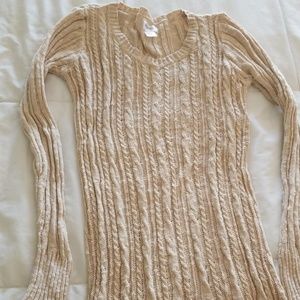 Motherhood Maternity Sweaters - Oatmeal maternity sweater Motherhood Maternity Sweaters - Oatmeal maternity sweater